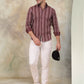 Striped Cotton Shirt for Men