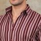 Striped Cotton Shirt for Men