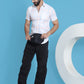 Checked Half Sleeve Cotton Shirt for Men