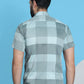 Checked Half Sleeve Cotton Shirt for Men