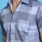Checked Half Sleeve Cotton Shirt for Men