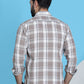 Checked Pure Cotton Shirt for Men