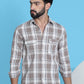 Checked Pure Cotton Shirt for Men
