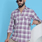 Checked Pure Cotton Shirt for Men