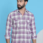 Checked Pure Cotton Shirt for Men
