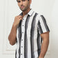 Striped Regular Fit Casual Shirt For Men