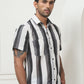 Striped Regular Fit Casual Shirt For Men