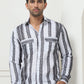 Striped Regular Fit Casual Shirt For Men
