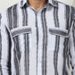 Striped Regular Fit Casual Shirt For Men