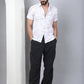 Men's Embroidered Cotton Casual Shirt