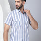 Men's Floral Printed Cotton Casual Shirt