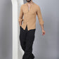 Self Design Cotton Blend Casual Shirt for Men