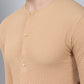 Self Design Cotton Blend Casual Shirt for Men