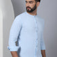 Self Design Cotton Blend Casual Shirt for Men