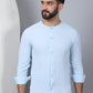 Self Design Cotton Blend Casual Shirt for Men