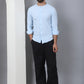 Self Design Cotton Blend Casual Shirt for Men