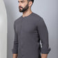 Self Design Cotton Blend Casual Shirt for Men