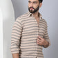 Striped Cotton Casual Shirt for Men
