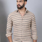 Striped Cotton Casual Shirt for Men
