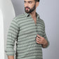 Striped Cotton Casual Shirt for Men