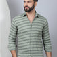 Striped Cotton Casual Shirt for Men