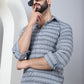 Striped Cotton Casual Shirt for Men