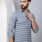Striped Cotton Casual Shirt for Men