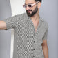 Self Design Cotton Casual Shirt for Men