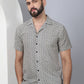 Self Design Cotton Casual Shirt for Men
