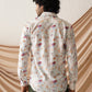 Printed Spread Collar Cotton Casual Shirt for Men