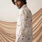 Printed Spread Collar Cotton Casual Shirt for Men