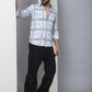 Printed Spread Collar Cotton Casual Shirt for Men