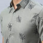 Men's Embroidered Cotton Casual Shirt
