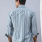 Striped Cotton Casual Shirt For Men