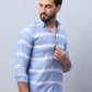 Striped Cotton Casual Shirt For Men