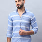 Striped Cotton Casual Shirt For Men