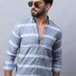 Striped Cotton Casual Shirt For Men