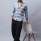 Striped Cotton Casual Shirt For Men