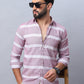 Striped Cotton Casual Shirt For Men