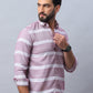 Striped Cotton Casual Shirt For Men