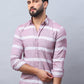 Striped Cotton Casual Shirt For Men