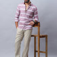 Striped Cotton Casual Shirt For Men