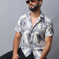 Abstract Printed Casual Shirt for Men