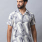 Abstract Printed Casual Shirt for Men