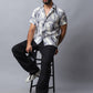 Abstract Printed Casual Shirt for Men