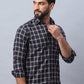 Checked Pure Cotton Casual Shirt for Men