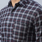 Checked Pure Cotton Casual Shirt for Men