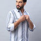 Striped Cotton Casual Shirt for Men