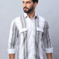 Striped Cotton Casual Shirt for Men
