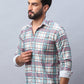 Checked corduroy Casual Shirt for Men